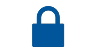 blue, privacy lock